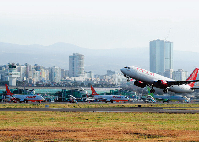 제주국제공항.