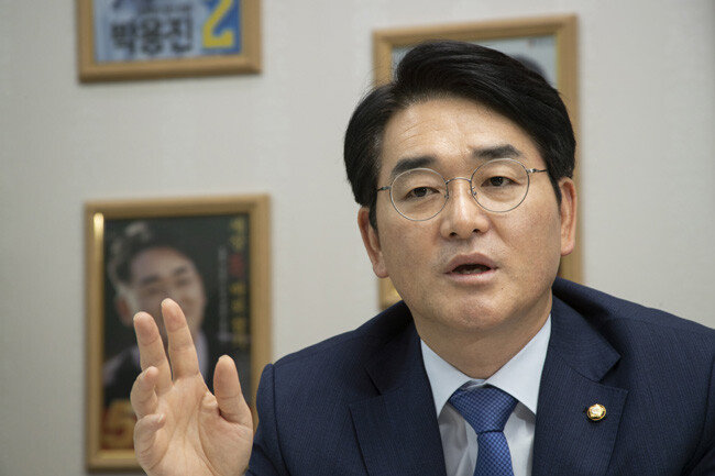 박용진 더불어민주당 의원. [조영철 기자]