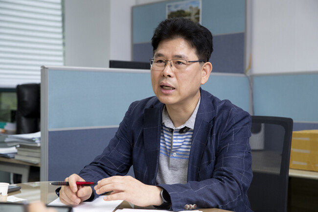 소대섭 한서대 항공보안시스템학과 교수. [지호영 기자]