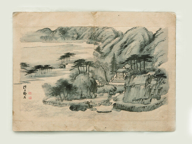 겸재 정선의 계상정거도(溪上靜居圖). [K옥션 제공]
