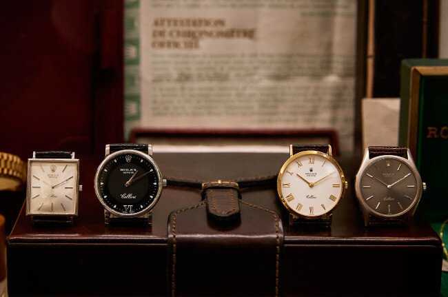 ROLEX CELLINI 클래식 시계 컬렉션.
