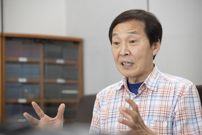 김기웅 전 통일부 남북회담본부장. [지호영 기자]