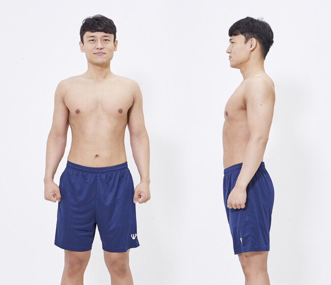10월 20일 촬영한 이현준 기자의 몸. [홍중식 기자]