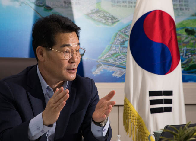 권익현 부안군수. [조영철 기자]