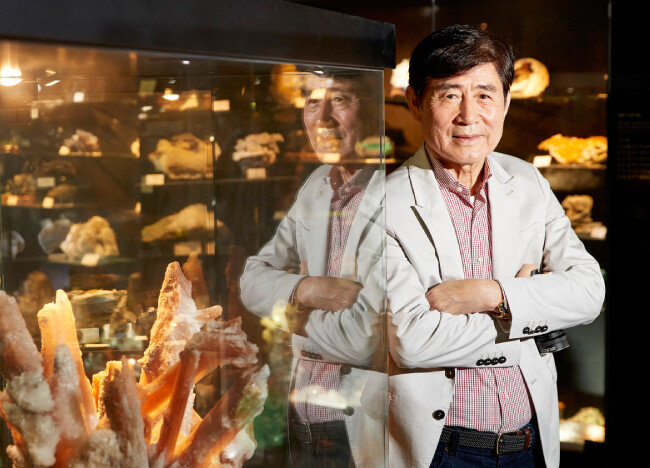 광물 수집가 이지섭
민 자연사연구소 소장.