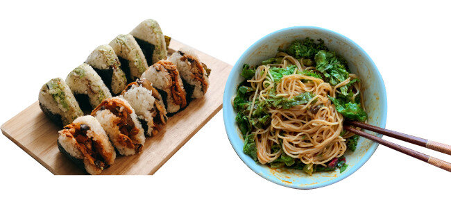 ‘비건 인플루언서’ 박지혜 씨가
만든 채식 요리.