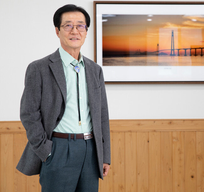 박우량 전남 산안군수. [지호영 기자]