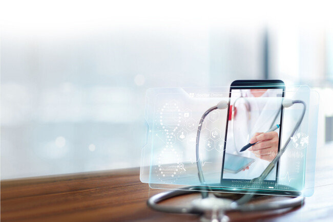 코로나19 확산 이후 디지털 기술과 의료 서비스가 결합된 새로운 산업 분야가 급성장하고 있다. [GettyImage]