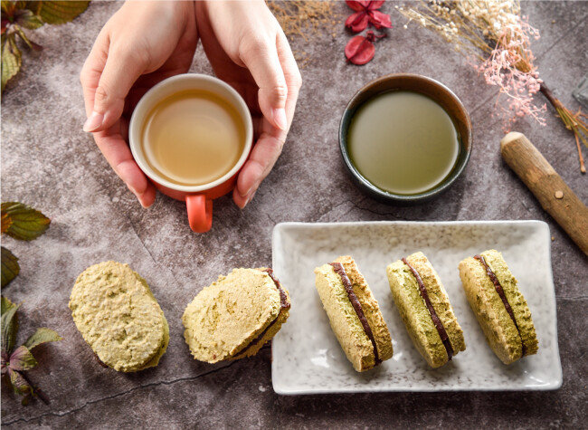 팥을 넣어 만든 달콤한 과자 다쿠아즈. ‘할매니얼’ 열풍을 타고 최근 동서양 식재료를 결합한 디저트가 인기를 끌고 있다. [GettyImage]