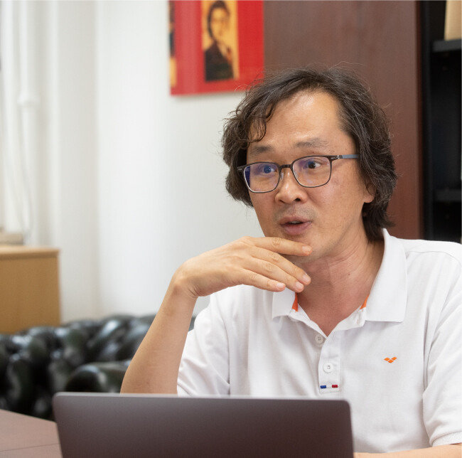 7월 8일 대전 kaist에서 만난 이원재 교수. [지호영 기자]