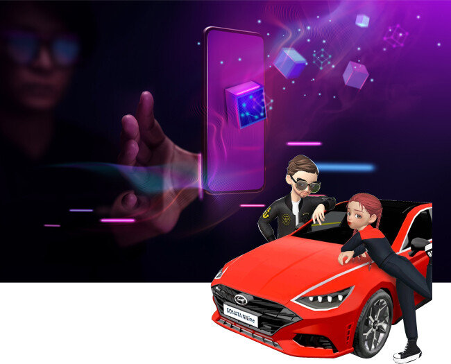 2021년 6월 네이버 메타버스 플랫폼 ‘제페토’에서 현대자동차 소나타N라인 시승 행사가 열렸다.
[현대자동차 제공]