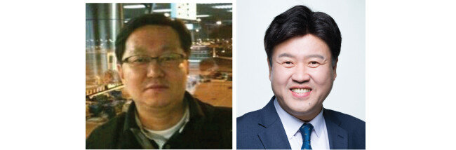 정진상 이재명 후보 비서실 부실장(왼쪽). 김용 전 경기도 대변인.  [동아DB]