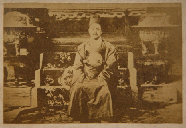 고종 어사진. 지운영. 1884년.