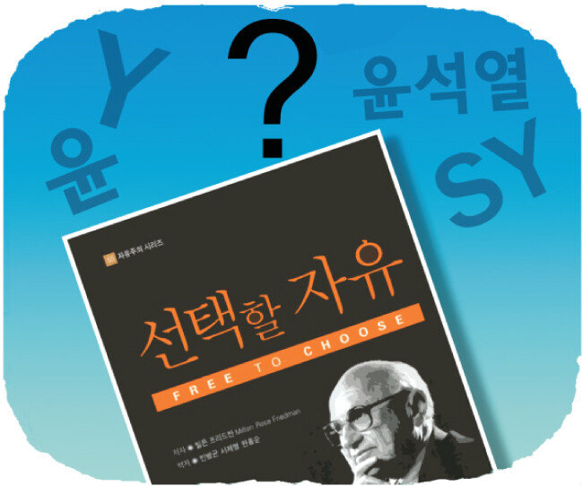 윤석열 대통령 당선인이 인생의 책으로 꼽는 밀턴 프리드먼의 ‘선택할 자유’. [동아DB]