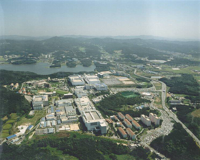 2000년 12월 촬영한 삼성전자 기흥사업장. [동아DB]