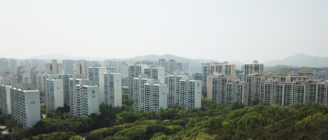 경기 고양시 일산서구 청구 아파트 단지. [지호영 기자]
