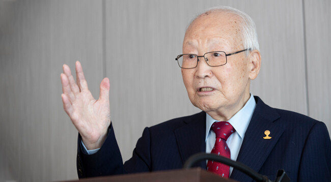 7월 29일 ‘신동아’와 만난 곽정환 전 통일교 세계회장. [지호영 기자]