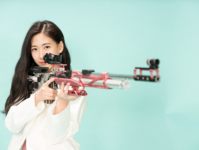 청소년 사격 국가대표 박민하 선수. [동아DB]