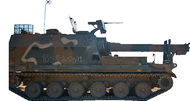 K-10 탄약운반장갑차는 세계 최초로 자동화된 로봇형 탄약운반차다. [한화디펜스]