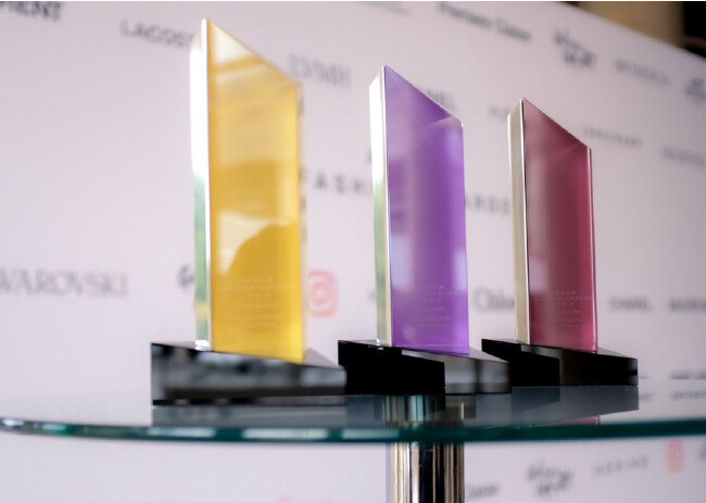 안담패션어워드 상패. [안담]