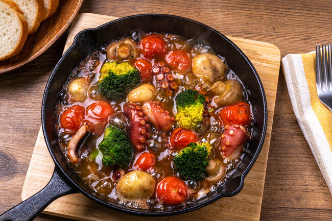 문어로 깊은 맛을 낸 토마토스튜. [Gettyimage] 