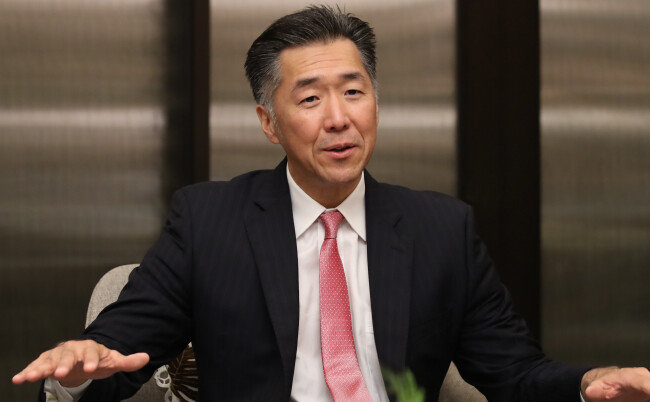 2022년 12월 3일 문현진 GPF 의장은 ‘신동아’와 인터뷰하면서 “젊은이들이 염원한다면 통일은 예상보다 훨씬 더 빨리 이뤄질 수 있다”고 말했다. [뉴시스]