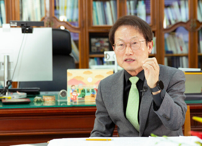 조희연 서울시 교육감. [홍중식 기자]