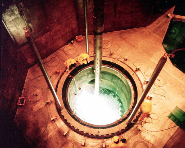 경북 경주시에 위치한 월성원전의 중수로형 원자로. 이곳의 폐연료봉을 재처리하면 플루토늄을 얻을 수 있다. [동아DB]