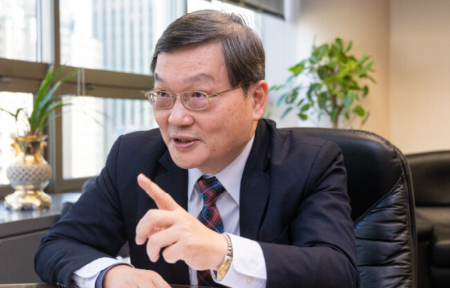  량광중 대표는 “한국과 대만이 실용적·호혜적 관계를 유지한다면 윈-윈할 수 있다”고 말했다. [홍태식 객원기자]