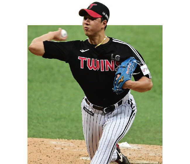 2023 월드베이스볼클래식(WBC) 대표팀으로 선발된 정우영(LG트윈스)은 땅볼 유도가 특기인 투수다. [동아DB]