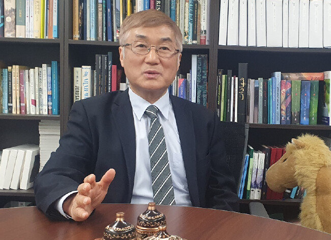 마영삼 한국-아랍 소사이어티 사무총장. [이세형 기자]