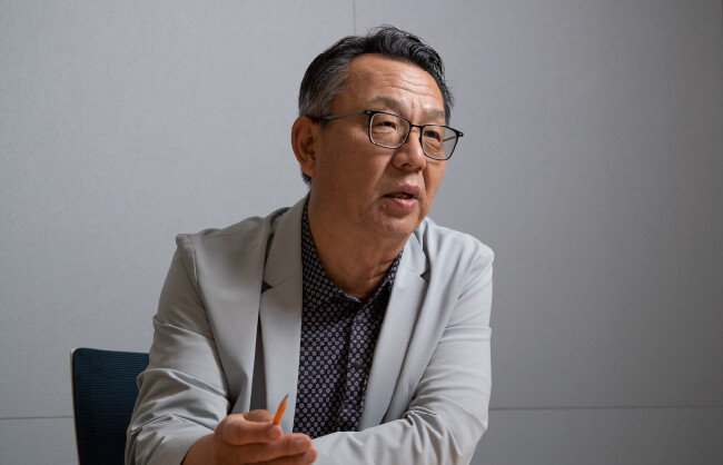 신기욱 소장은 ‘워싱턴 선언’을 계기로 나온 한미 간 ‘핵협의그룹(NCG)’에 대해 “실체가 불분명하다”고 말했다. [조영철 기자]