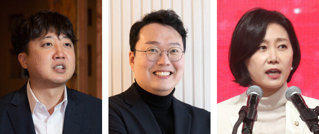 이준석 전 국민의힘 대표, 천하람 국민의힘 순첩갑 당협위원장, 허은아 의원(위부터)이 내년 총선에 국민의힘 공천을 받을 수 있을지 주목된다. [동아DB]