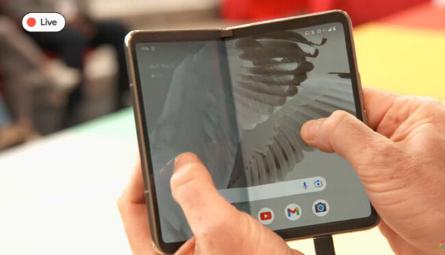 구글의 첫 폴더블 스마트폰 ‘픽셀 폴드’. [구글]