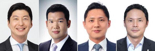 허세홍 GS칼텍스 사장. 허윤홍 GS건설 사장. 허서홍 ㈜GS 부사장. 허준홍 삼양통상 사장(왼쪽부터 순서대로). [각 사]