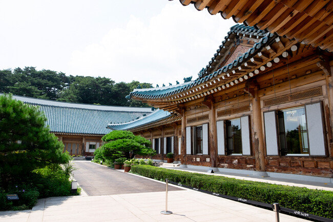 역대 대통령이 살던 관저.