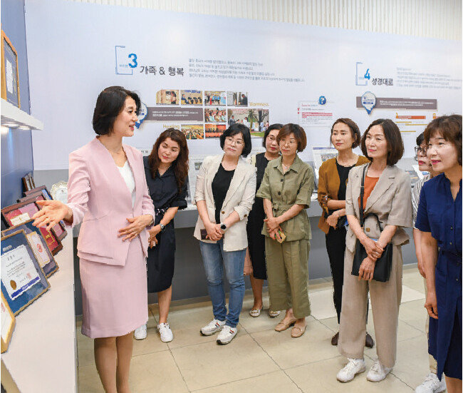 ‘수원영통 하나님의 교회’에서 개관한 ‘Media’s Views’ 전시.