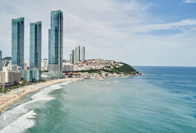 부산 해운대구에 자리한 주상복합아파트. [Gettyimage]