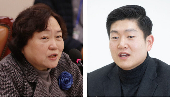 인재근 민주당 의원(왼쪽). 김재섭 국민의힘 당협위원장. [뉴스1, 동아DB]