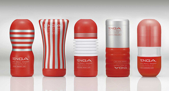 지난해 국내 법인을 설립한 일본 성인용품 생산기업 '텐가'의 제품들. 얼핏 보면 화장품인지 분간이 가지 않는다.