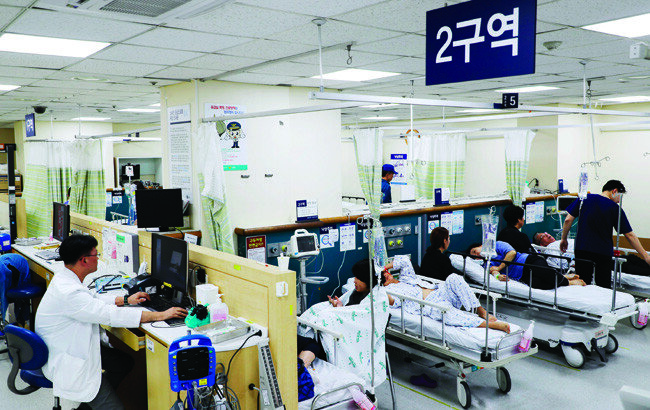 서울 한 병원의 응급실 모습. 사진은 기사 내용과 관계없음.[동아DB]