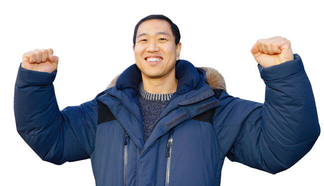 김윤호 선수는 2018 평창동계패럴림픽에서 첫 정식 종목으로 채택된 스노보드에서 메달을 목에 걸겠다는 각오다. [박해윤 기자]