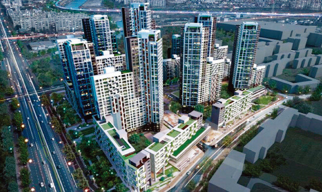 올해 서울 강남권 분양시장 최대어로 꼽히는 강남구 일원동 개포주공8단지 조감도. [사진 제공 · 서울시]