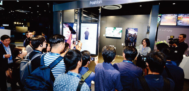 베트남에 자리한 동남아 최대 규모의 B2B(기업 간 거래) 종합전시관. [사진 제공·삼성전자]