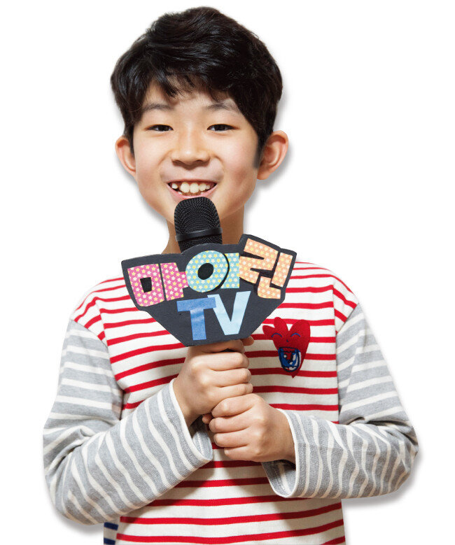 ‘마이린TV’ 진행자 최린 군은 초등학교 6학년이라고는 믿기지 않을 정도로 조리 있게 자신의 생각을 말했다. [지호영 기자]