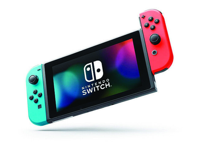 닌텐도 신형 콘솔 스위치.