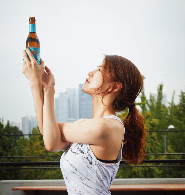 제주맥주 팝업스토어에서 진행 예정인 비어 요가 클래스.