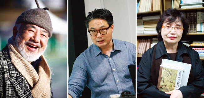 식초 콘퍼런스에서 전경수 서울대 인류학과 명예교수는 ‘중국 귀주 동족의 비에’를 소개한다. 소금과 지중해, 다산을 중심으로 ‘동서양 발효문화의 철학적 배경’을 설명할 김병철 음식철학연구소장. 김상보 전통식생활문화연구소장은 ‘궁중음식과 미초문화’를 소개한다(왼쪽부터). [사진 제공·한국전통식초협회]