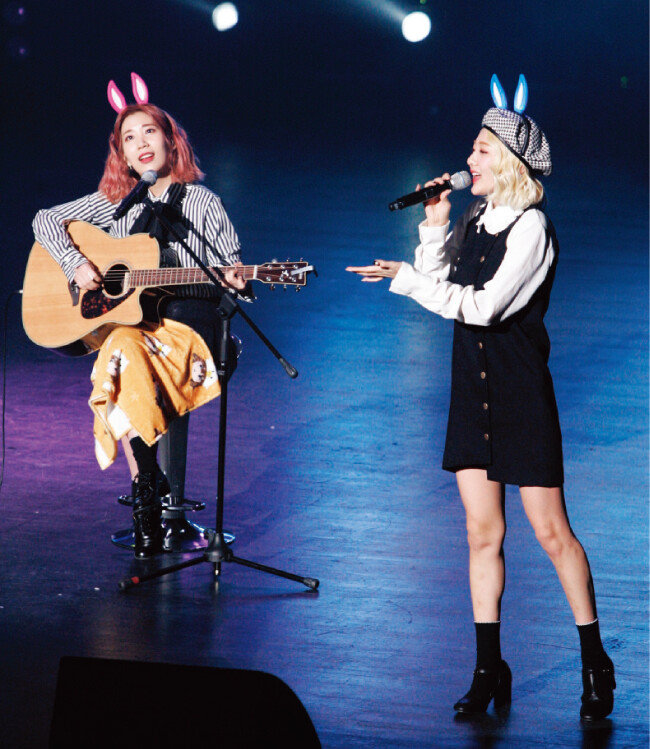 한국 인디 4세대 볼빨간사춘기. [뉴시스]