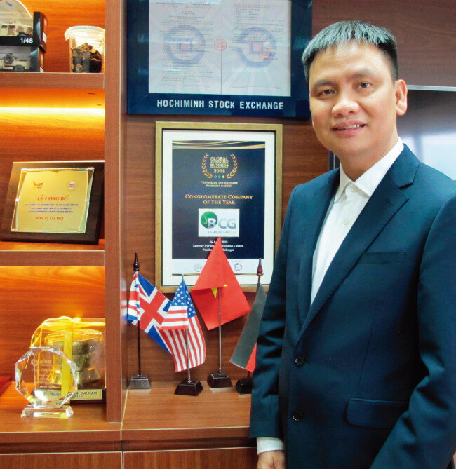 응웬 호 남 BCG그룹 회장.